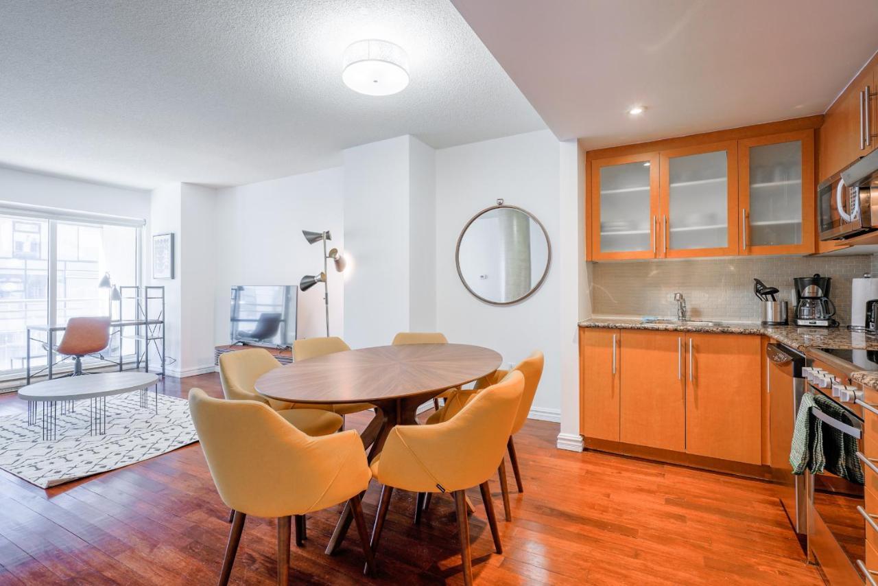 Le Mille Neuf Furnished Apartments Montréal Kültér fotó